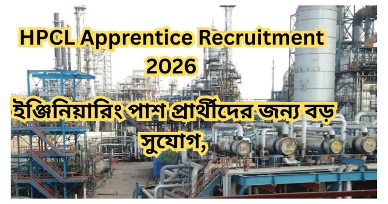 HPCL Apprentice Recruitment 2026